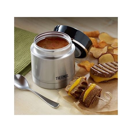 Термос для еды с широким горлом Thermos Stainless King 16-Ounce Food Jar