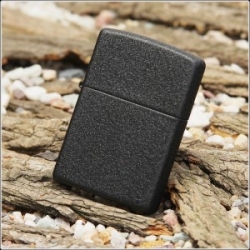 Zippo black crackle