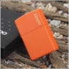 Zippo Orange Matte Lighter