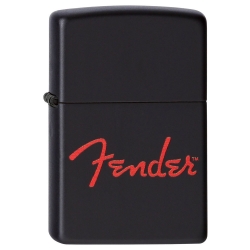 Zippo Classic Black Matte Fender