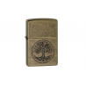 Zippo Tree of Life, Antique Brass