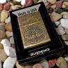 Zippo Tree of Life, Antique Brass