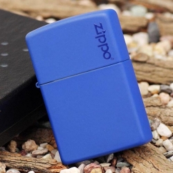 Zippo Royal Blue Matte w/Zippo® Logo