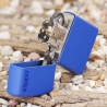 Zippo Royal Blue Matte w/Zippo® Logo