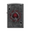 Zippo Ace-of-Spades-Ironstone-Finish