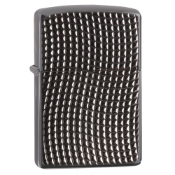 Zippo Cross Wave Ridge, Armor Black Ice