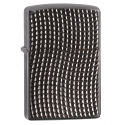 Zippo Cross Wave Ridge, Armor Black Ice