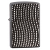 Zippo Cross Wave Ridge, Armor Black Ice