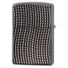Zippo Cross Wave Ridge, Armor Black Ice