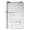 Zippo Made in USA With Flag