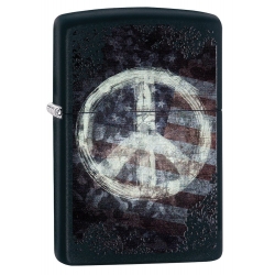 Zippo Peace On Flag