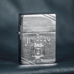 Zippo 28070 Jim Beam 1935 Replica w/slashes