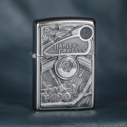 Zippo Harley Davidson-Motor Flag Surprise
