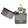 Zippo Armor Harley-Davidson Deep Carved, Black Ice