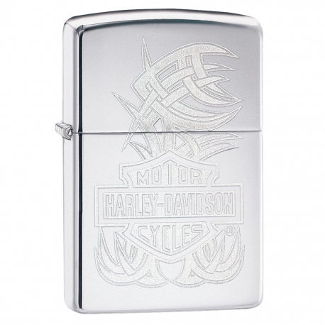 Zippo Harley Davidson - High Polish Chrome