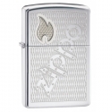 Zippo Engraved Zippo Logo - Black Ice