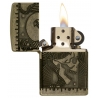Zippo Armor Multicut Steampunk - Antique Brass