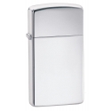 Zippo Lighter Slim High Polish Chrome