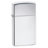 Zippo Lighter Slim High Polish Chrome