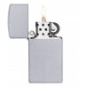 Zippo Slim Satin Chrome