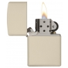 Zippo Cream Matte Finish Lighter