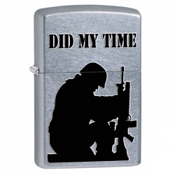 Zippo Army Soldier, Did My Time - Street Chrome