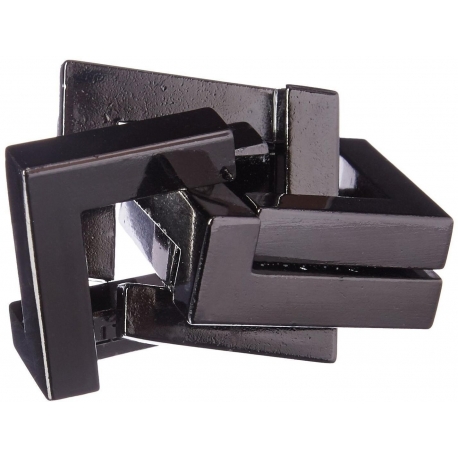 QUARTET Hanayama Cast Metal Brain Teaser Puzzle (Level 6)
