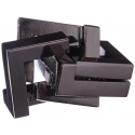QUARTET Hanayama Cast Metal Brain Teaser Puzzle (Level 6)