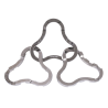 COASTER Hanayama Cast Metal Brain Teaser Puzzle (Level 4)