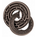 LABYRINTH Hanayama Cast Metal Brain Teaser Puzzle (Level 5)
