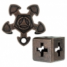 O'GEAR Hanayama Cast Metal Brain Teaser Puzzle (Level 3)