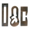VIOLIN Hanayama Cast Metal Brain Teaser Puzzle (Level 3)