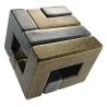 COIL Hanayama Cast Metal Brain Teaser Puzzle (Level 3)