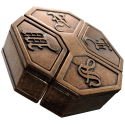NEWS Hanayama Cast Metal Brain Teaser Puzzle (Level 6)