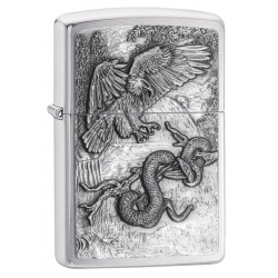 Zippo Eagle vs Snake