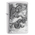 Zippo Eagle vs Snake