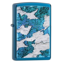 Zippo Concrete Rust Design