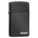 Zippo Slim® High Polish Black Logo
