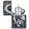 Zippo Skull Clock Design