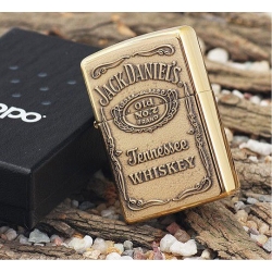 Zippo Jack Daniel's Brass Emblem