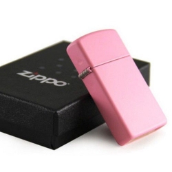 Zippo Slim Pink Matte