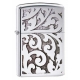 Zippo High Polish Chrome Filigree